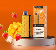 Load image into Gallery viewer, Strawberry Mango - Experience a tropical delight with the perfect blend of sweet strawberries and exotic mango in our high-capacity vaping device.
