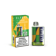 Load image into Gallery viewer, Elf Bar TE 6000 Disposable Vape - Kiwi Passion Fruit Guava Flavor
