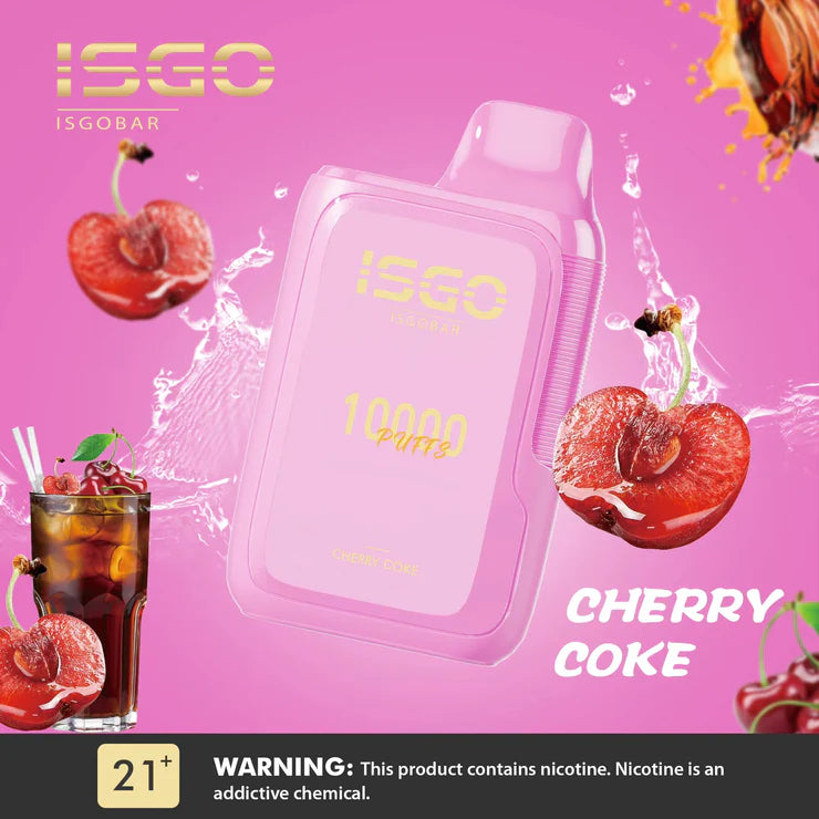 Indulge in the delightful combination of sweet cherries and fizzy cola with Cherry Coke. Experience the nostalgic and refreshing flavor fusion. Elevate your vaping journey with Cherry Coke now!