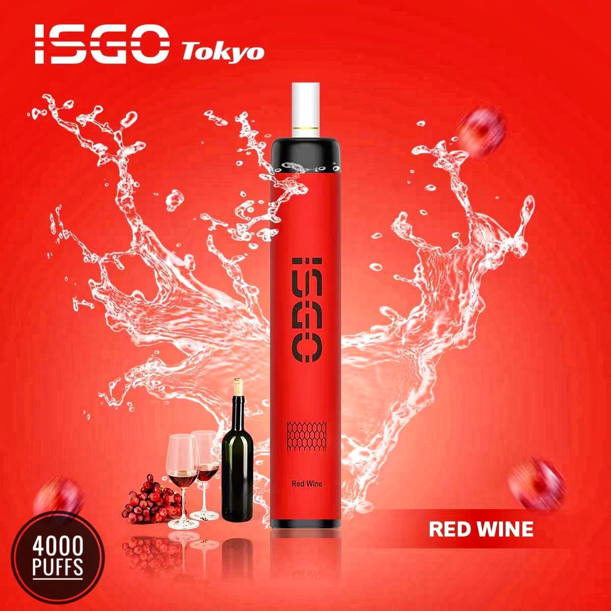 Savor the rich and sophisticated flavor of Red Wine. Experience the indulgence and elegance of this unique vaping sensation. Elevate your vaping journey with Red Wine today!