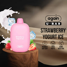 Load image into Gallery viewer, Strawberry Yogurt Ice Disposable Vape - A creamy and refreshing fusion of sweet strawberries and cool menthol, featuring 850mAh Battery, 7000 Puffs, and 30mg Nicotine
