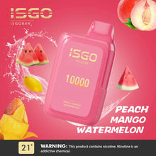 Load image into Gallery viewer,  Indulge in the luscious combination of ripe peaches, juicy mangoes, and refreshing watermelon. Experience the delightful fusion of flavors with Peach Mango Watermelon. Elevate your vaping experience now!
