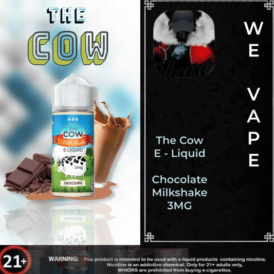Chocolate E - Liquid by The Cow Milkshake - We Vape