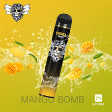 Load image into Gallery viewer, Mango Bomb- Explosive Mango Flavor Sensation in Simba Pro Ultra Disposable Vape
