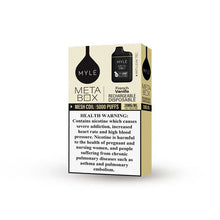 Load image into Gallery viewer, MYLE Meta Box 5000 Puffs Disposable Vape
