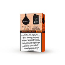 Load image into Gallery viewer, MYLE Meta Box 5000 Puffs Disposable Vape
