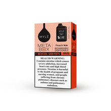 Load image into Gallery viewer, MYLE Meta Box 5000 Puffs Disposable Vape
