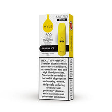 Load image into Gallery viewer, Myle Micro Bar 1500 Puffs Disposable Vape
