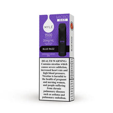 Load image into Gallery viewer,  Myle Micro Bar 1500 Puffs Disposable Vape - Blue Razz flavor
