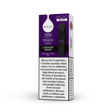 Load image into Gallery viewer,  Myle Micro Bar 1500 Puffs Disposable Vape - Luscious Grape flavor
