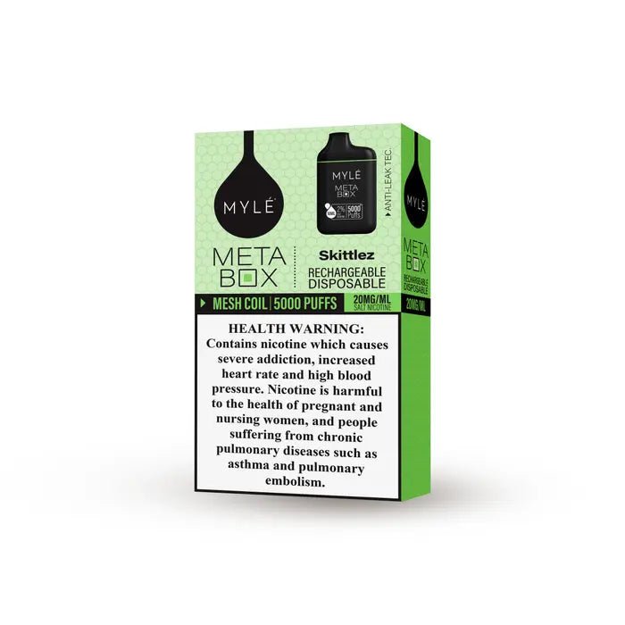 MYLE Meta Box 5000 Puffs Disposable Vape - We Vape