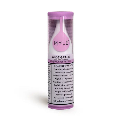 Myle Drip 2500 Puffs Disposable Vape Aloe Grape 20 MG