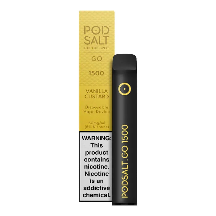 PS GO by PODSALT 1500 Puffs Disposable Vape.