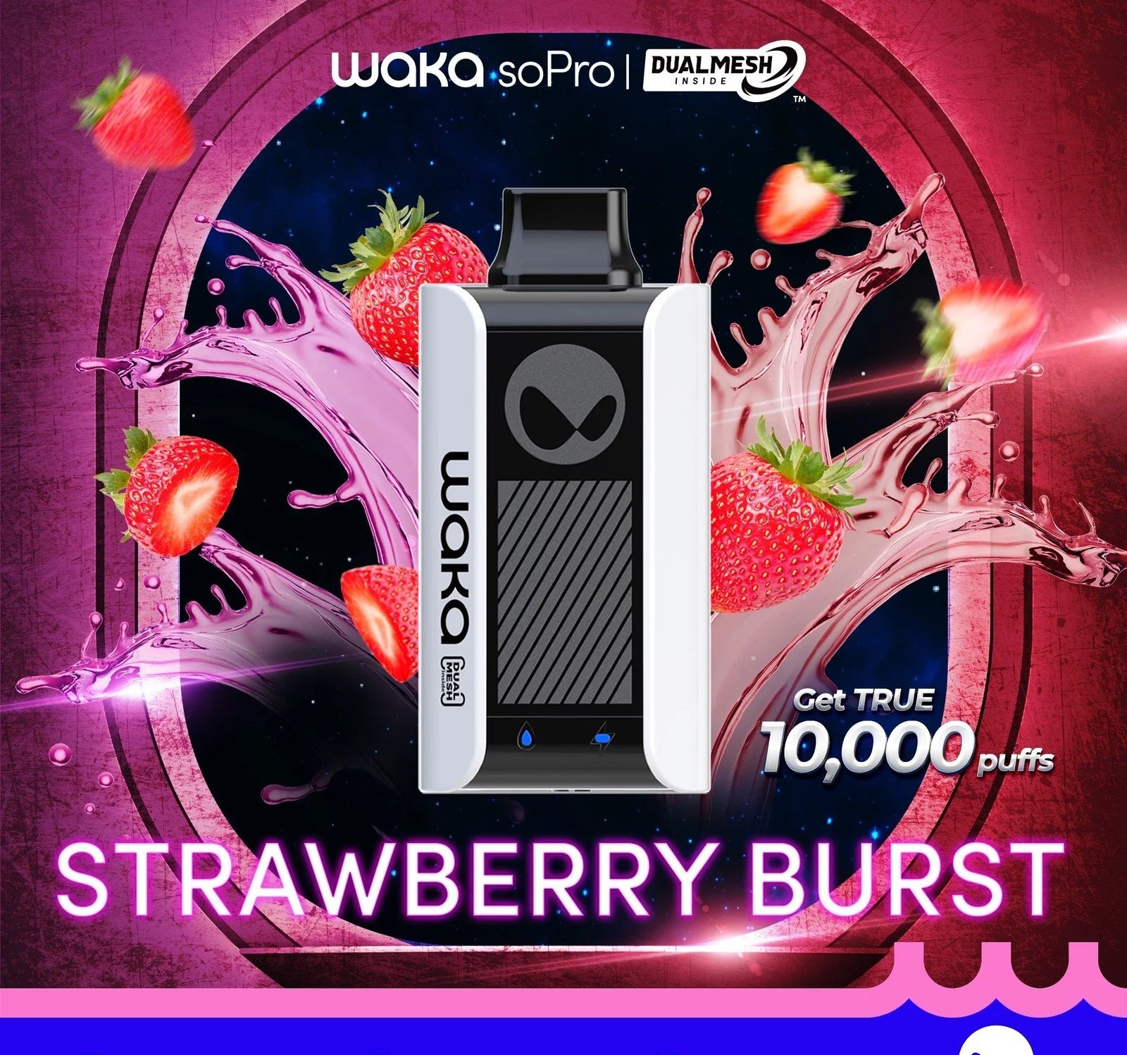 WAKA SoPro 10,000 Puffs Disposable Vape - We Vape