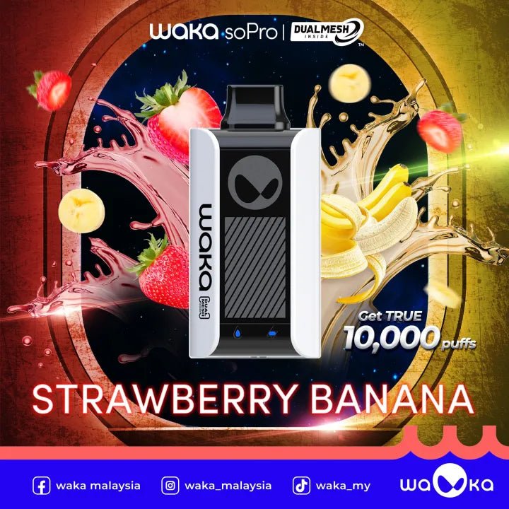 WAKA SoPro 10,000 Puffs Disposable Vape - We Vape